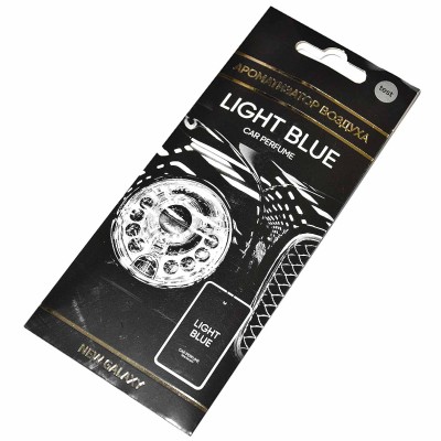 Ароматизатор New Galaxy Perfume Light blue бумажный арт794-674