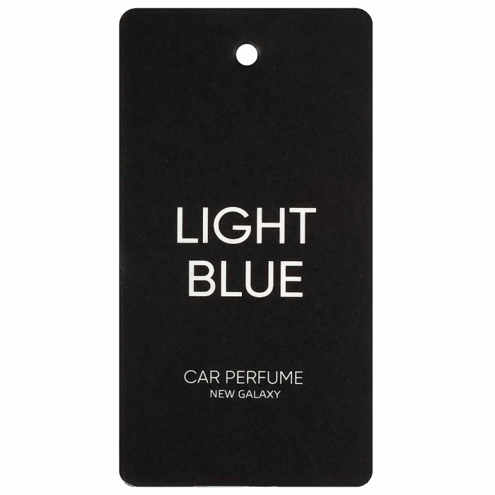 Ароматизатор New Galaxy Perfume Light blue бумажный арт794-674