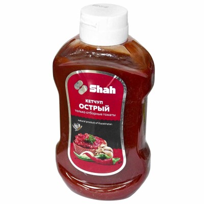 Кетчуп Shah Острый 800гр пэт