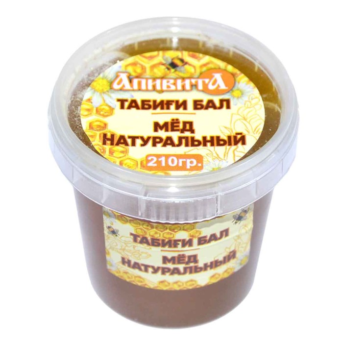 Мед Апивита Натуральный 210гр пэт