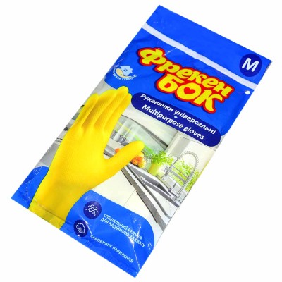 Перчатки Фрекен Бок резиновые универсальные М м/у