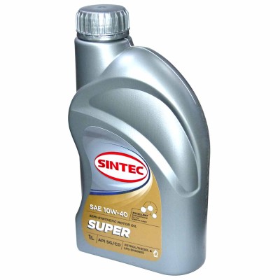 Масло моторное Sintec Супер 10w40 API 1л пэт