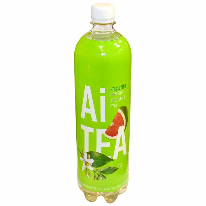 Чай Ai Tea памело-цветок апельсина зеленый 1л пэт
