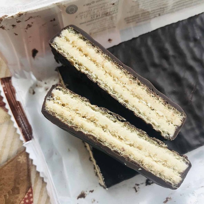 Батончик вафельный Coconut Crunch Кокос-миндаль глазированный 50гр м/у