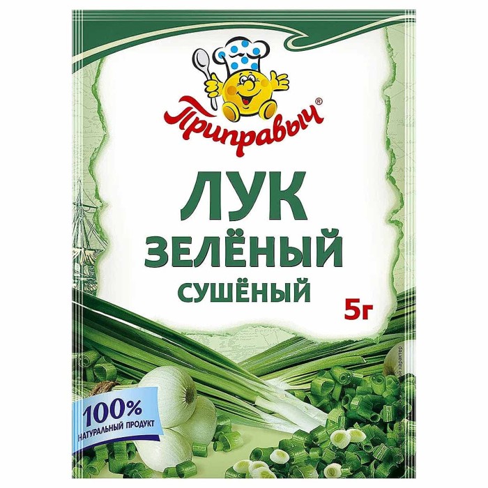 Лук зеленый Приправыч сушеный 5гр м/у