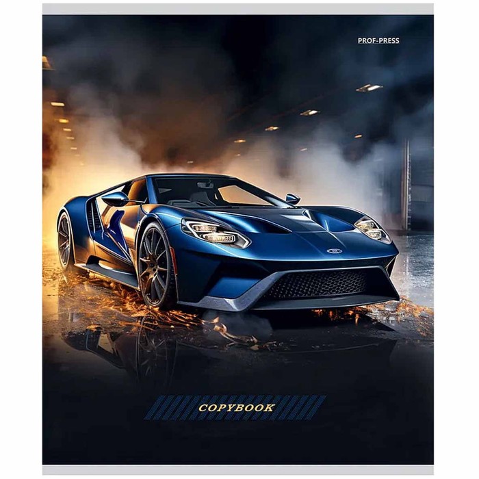 Тетрадь Prof-Press Машины и Скорость 48л клет арт48-4805