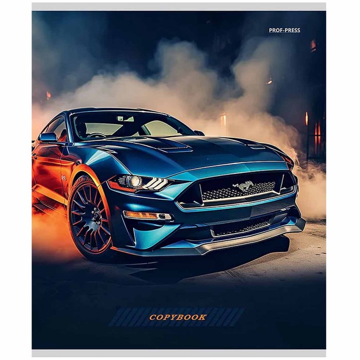 Тетрадь Prof-Press Машины и Скорость 48л клет арт48-4805