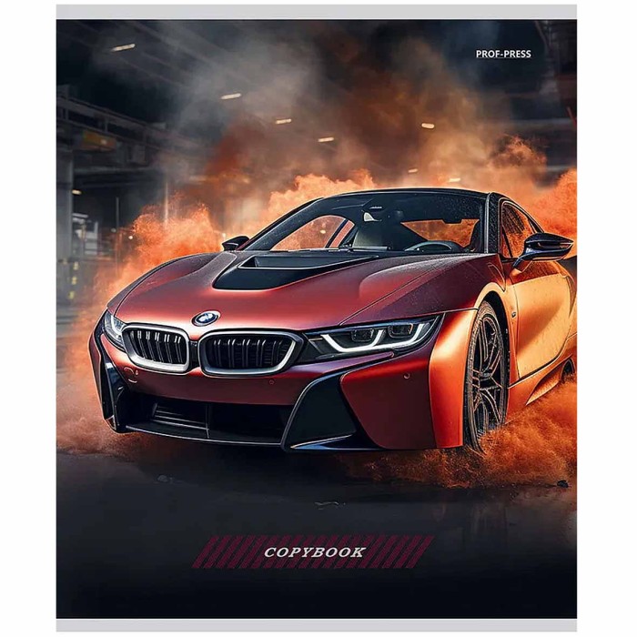 Тетрадь Prof-Press Машины и Скорость 48л клет арт48-4805