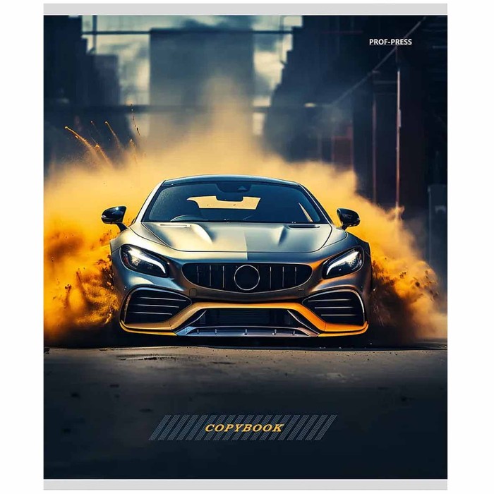 Тетрадь Prof-Press Машины и Скорость 48л клет арт48-4805