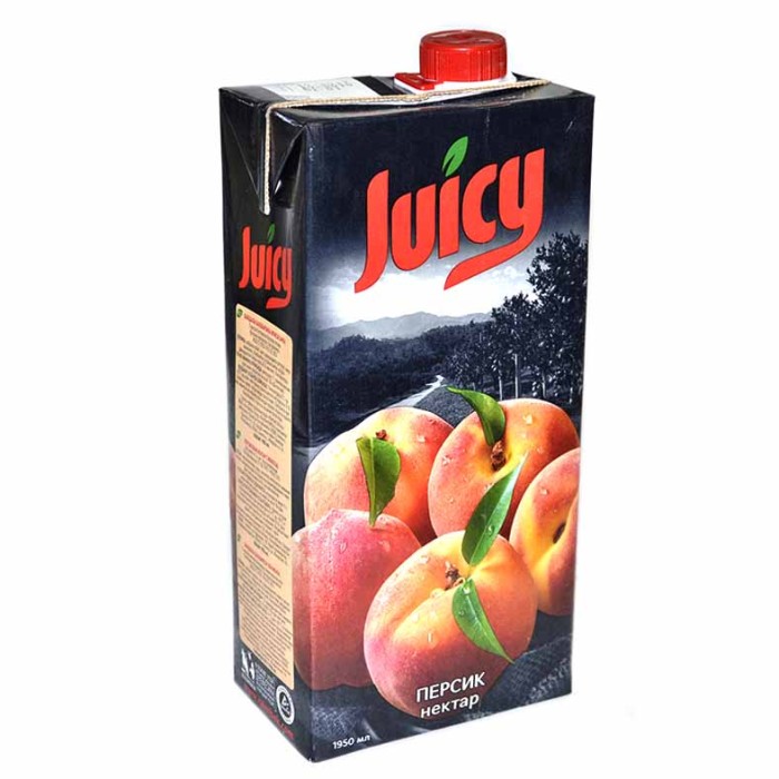 Нектар Juicy персик 1,95л т/п