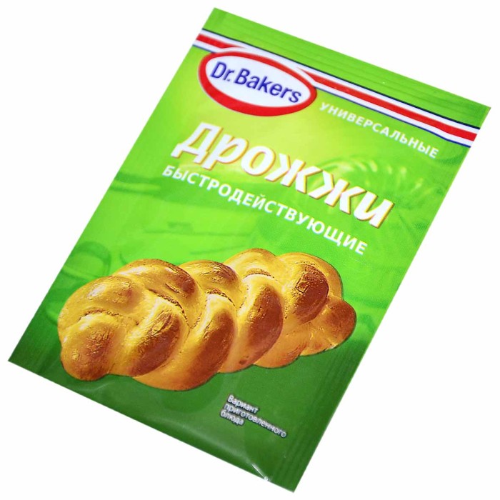 Дрожжи сухие Dr.Bakers мгновенного действия 7гр м/у