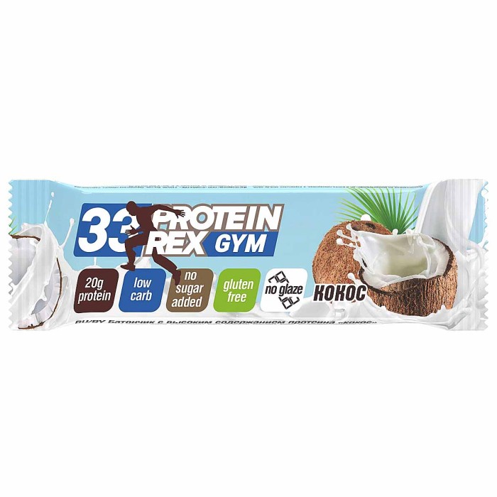 Батончик протеиновый GYM Кокос 60гр м/у