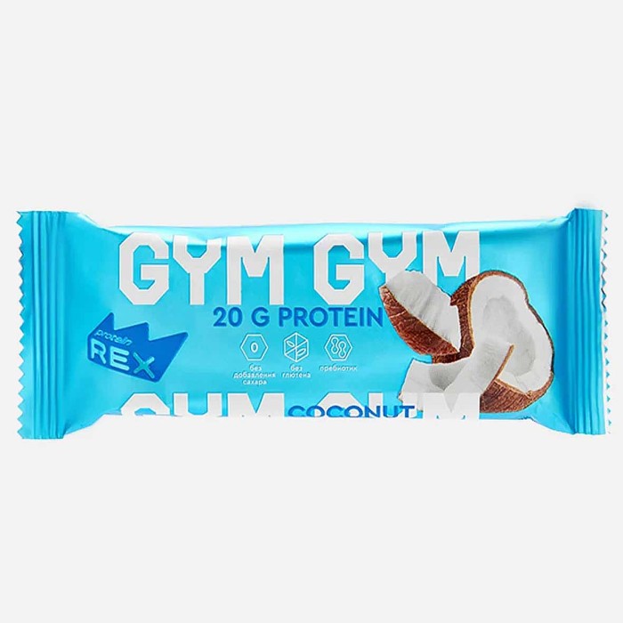 Батончик протеиновый GYM Кокос 60гр м/у