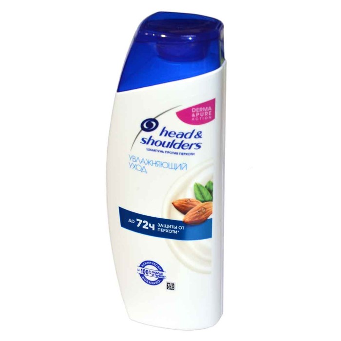 Шампунь для волос Head&Shoulders Увлажняющий уход за кожей головы 200мл пэт