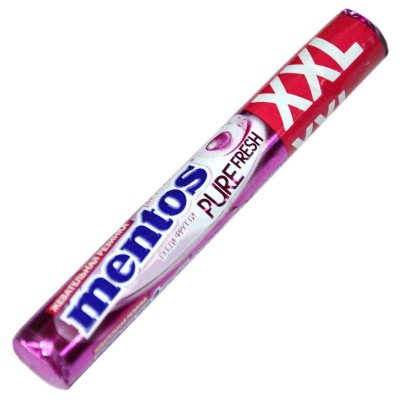 Драже жевательное Mentos тутти-фрутти XXL 23,3гр м/у