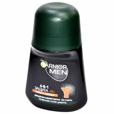 Дезодорант Garnier Men Защита 6 50мл пэт