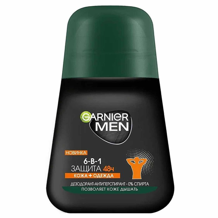 Дезодорант Garnier Men Защита 6 50мл пэт