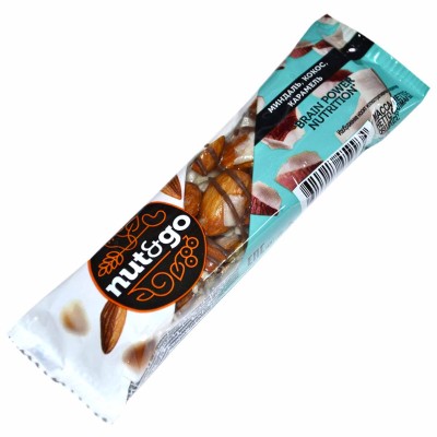 Батончик Nut&amp;go миндальный с кокосом 36гр м/у