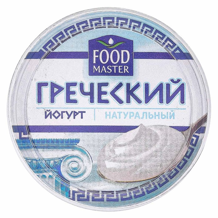 Йогурт FoodMaster Греческий натуральный 8,4% 300гр пэт