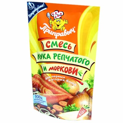 Приправа Приправыч смесь лука и моркови 60гр м/у
