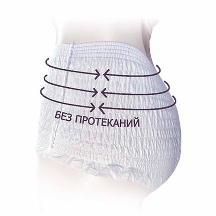 Трусы менструальные Moppie р-р M-L 2шт к/у