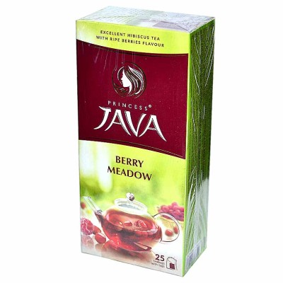 Чай Принцесса Ява Каркадэ ягодная поляна 25*1,5гр к/у
