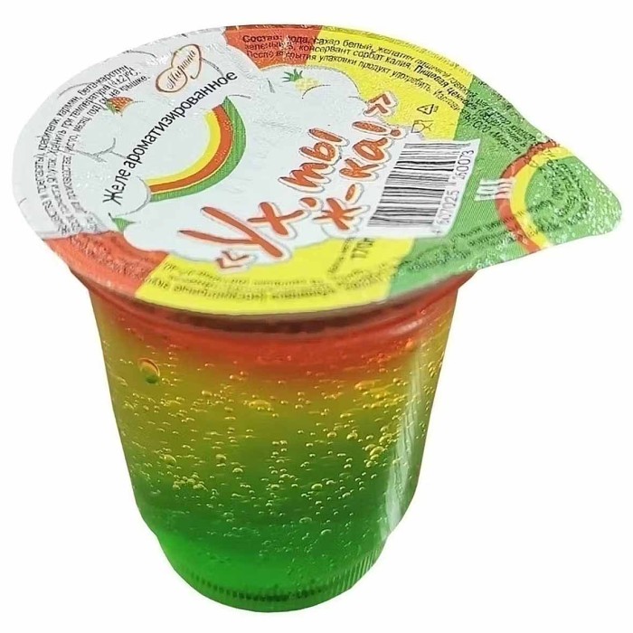 Желе Ух,ты ж-ка! Фруктовое 170гр пэт