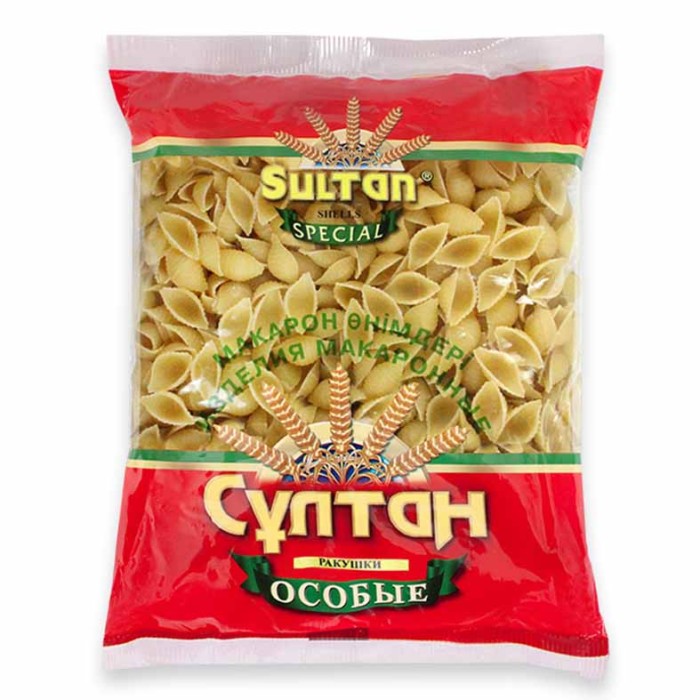 Макароны Султан ракушки М128 400гр м/у
