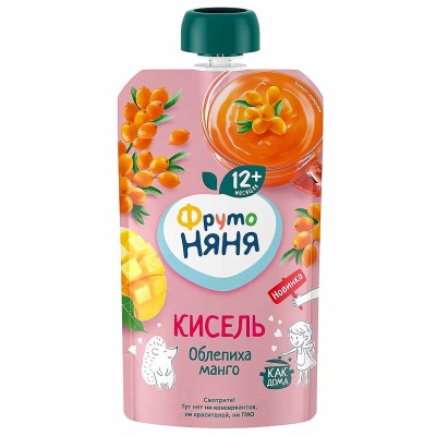 Кисель Фруто Няня облепиха-манго 130гр д/п