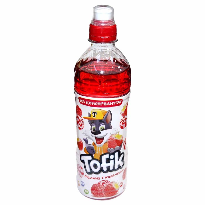 Напиток Tofik карамельная малина негаз 0,5л пэт