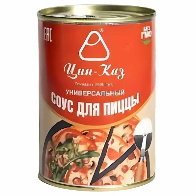 Соус Цин-Каз для пиццы универсальный 400гр ж/б
