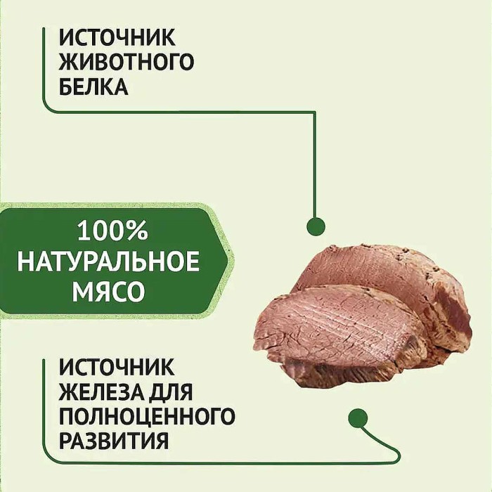 Пюре Heinz говядина с 6мес 80гр ст/б