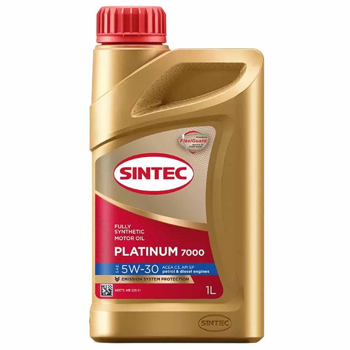 Масло моторное Sintec Platinum SAE 5w-30 1л пэт