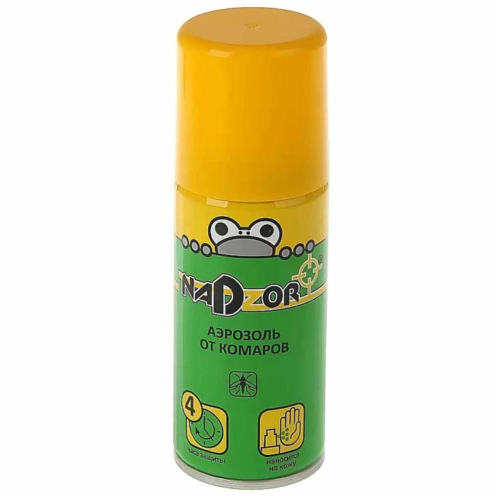 Аэрозоль Nadzor от комаров 100мл ж/б артISU002ER