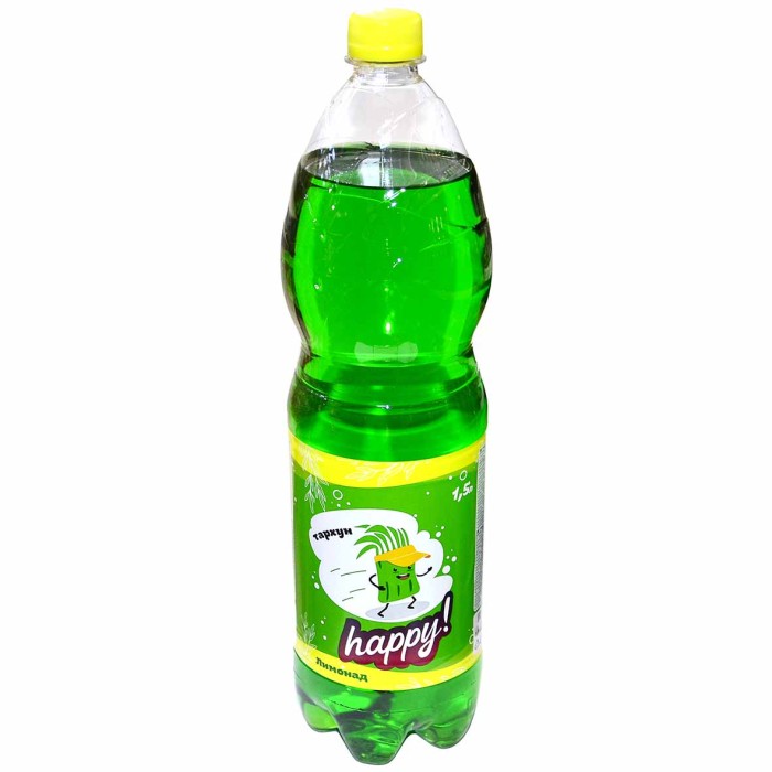 Напиток Happy Лимонад тархун газ 1,5л пэт