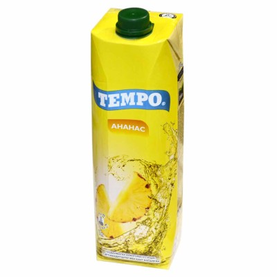Нектар Tempo ананас 1л т/п