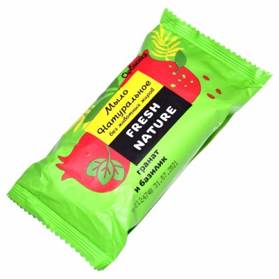 Мыло Аромика Fresh nature Гранат и базилик 90гр м/у