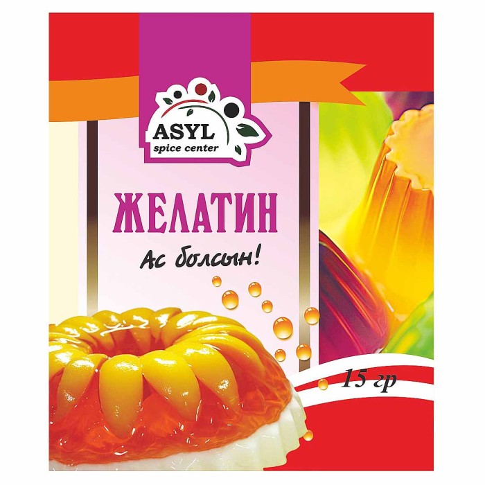 Желатин Asyl 15гр м/у