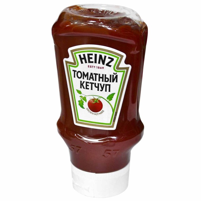 Кетчуп Heinz Томатный 460гр пэт