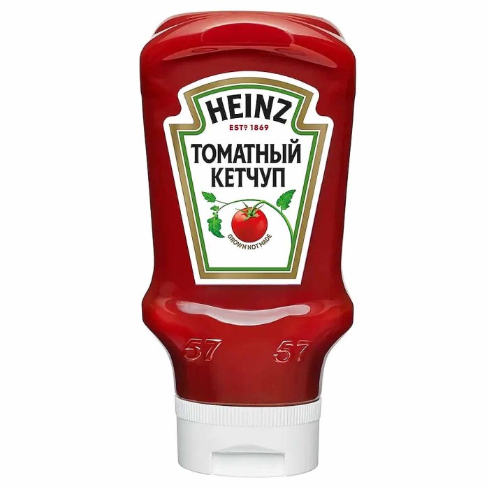Кетчуп Heinz Томатный 460гр пэт