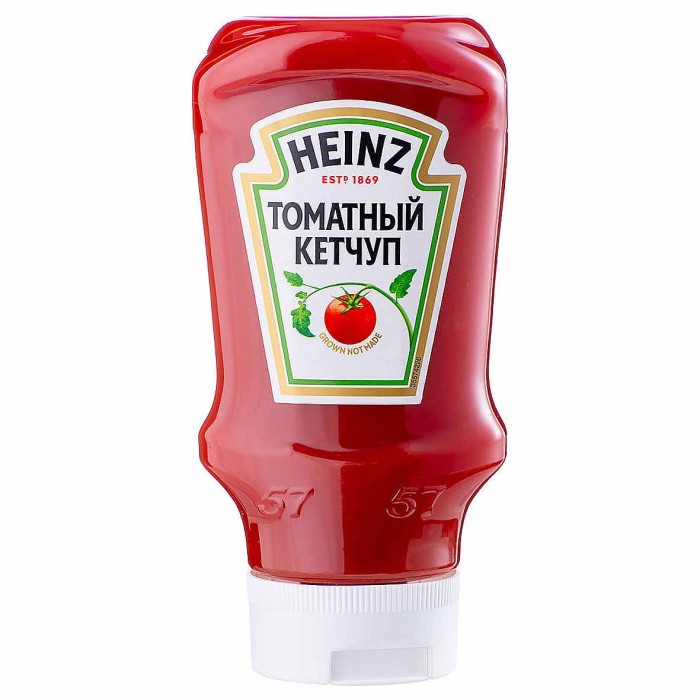 Кетчуп Heinz Томатный 460гр пэт