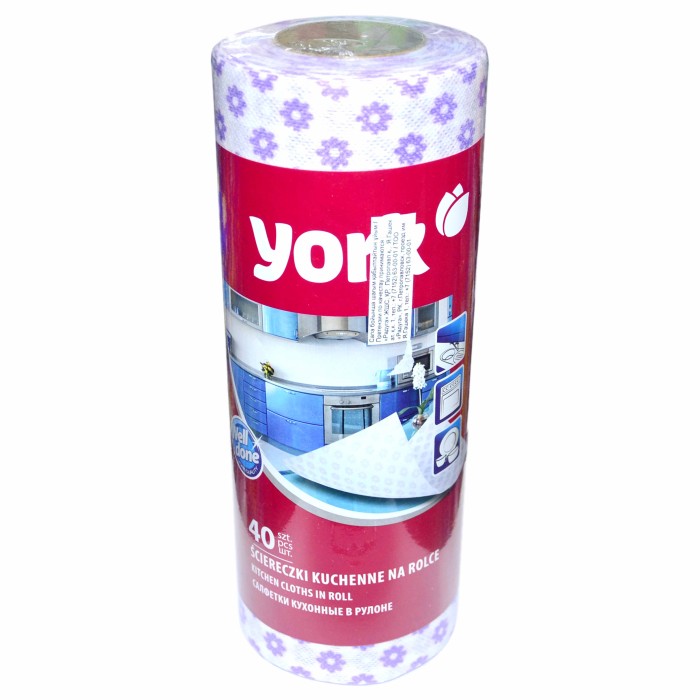 Салфетка для уборки York 40шт 2110 пэт