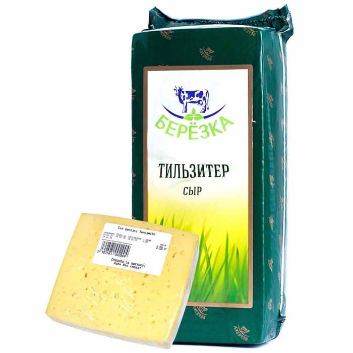 Сыр Березка Тильзитер