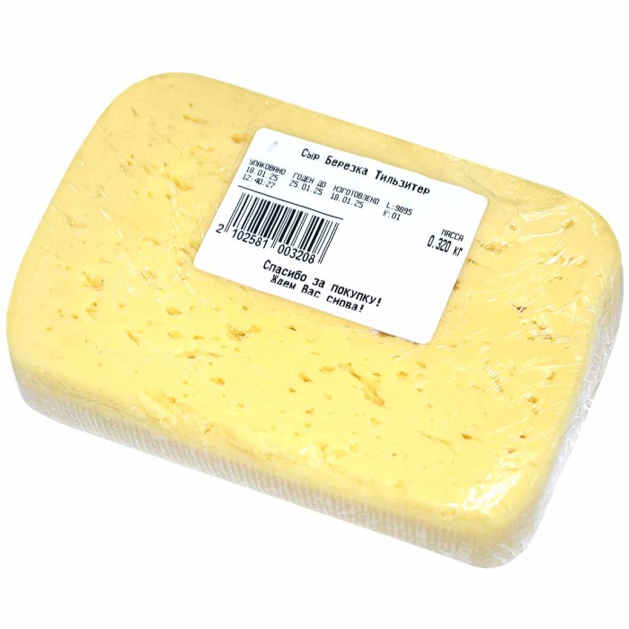 Сыр Березка Тильзитер