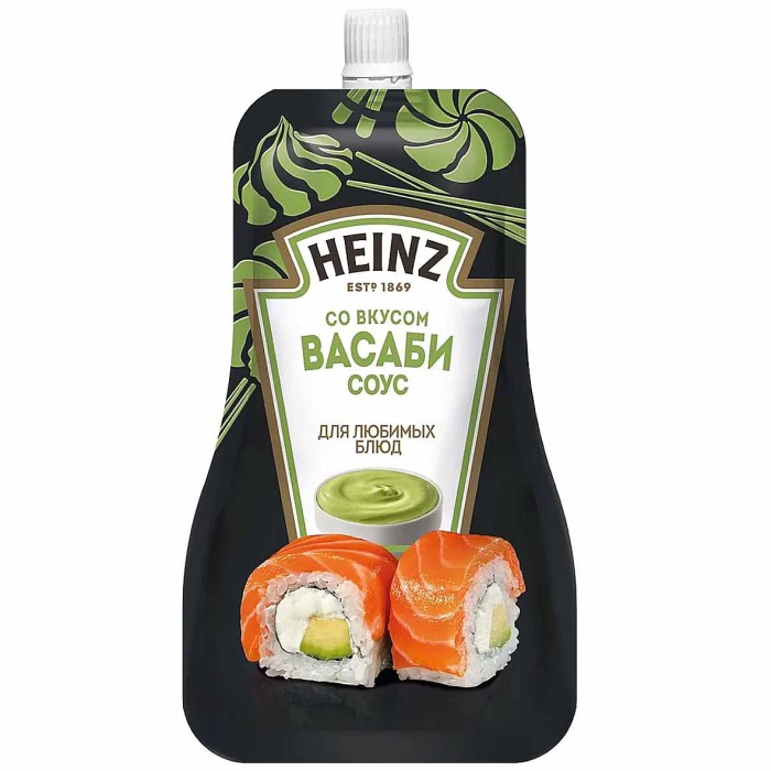 Соус Heinz Васаби 200гр д/п