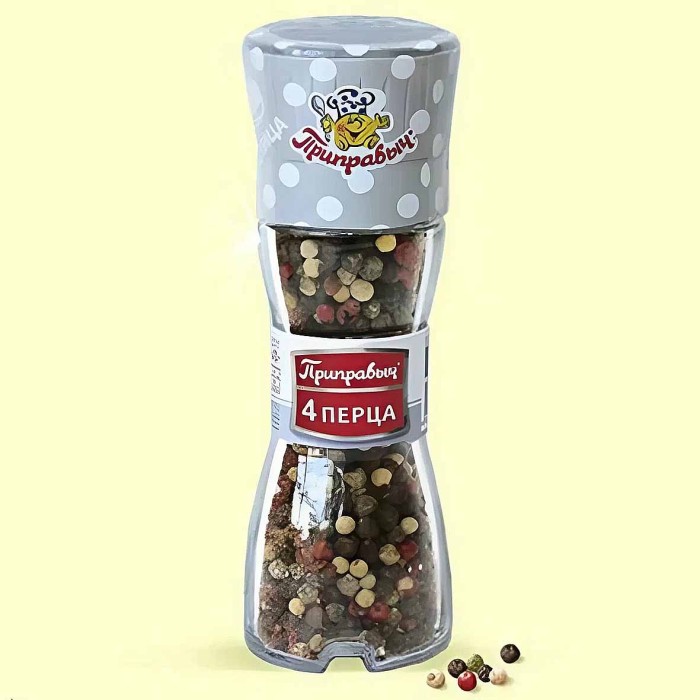 Мельница Приправыч 4 перца 43гр ст/б