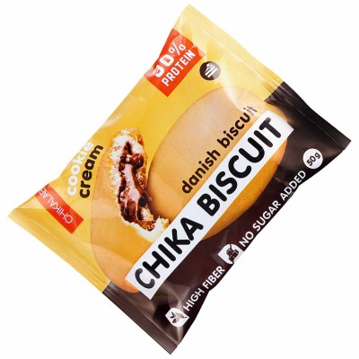 Печенье Chikalab Protein Датский бисквит неглаз 50гр м/у