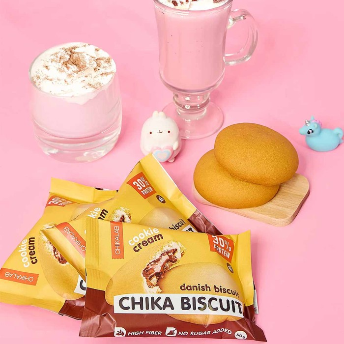 Печенье Chikalab Protein Датский бисквит неглаз 50гр м/у