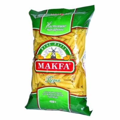 Макароны Makfa перья любительские 400гр м/у