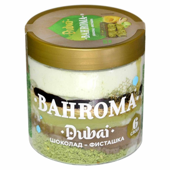 Мороженое Bahroma Dubai фисташка-шоколад-кадаиф 320гр пэт